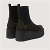 Marco Moreo Vale Stretch Toe Cap Boot - Brown Suede